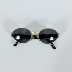 Vintage 90s Christian Dior Oval Frame Sunglasses